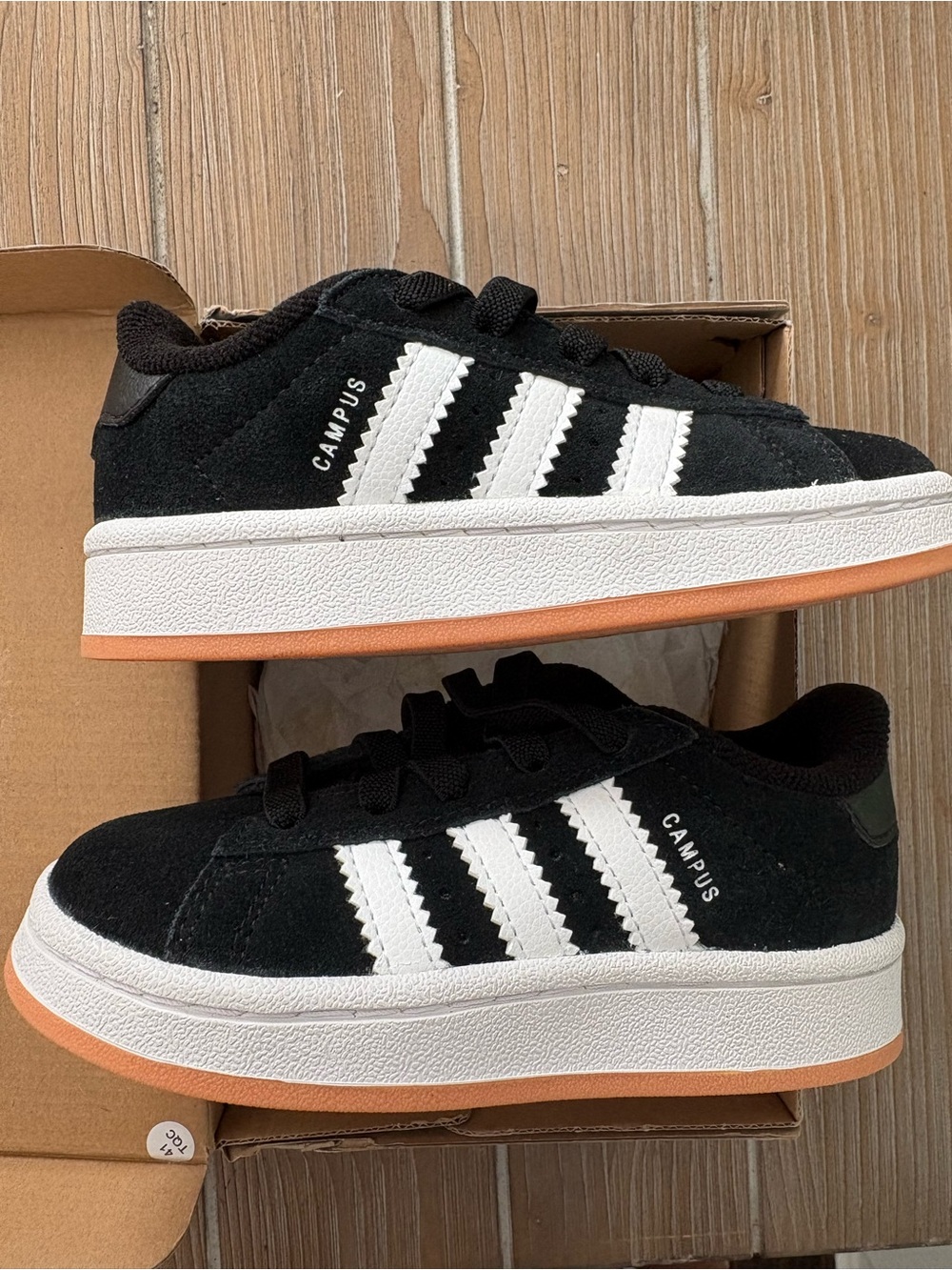 adidas Black Suede Campus Sneakers sz 10